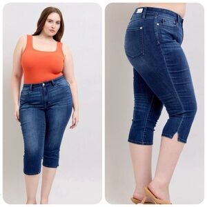 JUDY BLUE Jeans Women’s 32 Skinny Fit Capri LIKE NEW